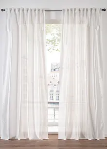 Gordijn met zacht glanseffect, ook en in extra lang (1 stuk), bonprix