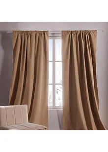 Verduisterend gordijn met gecoate achterkant, ook verkrijgbaar in extra lang (1 stuk), bonprix