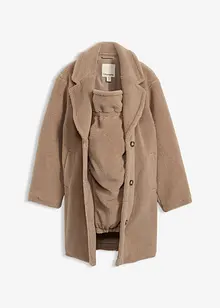 2-in-1 lange zwangerschapsjas met draaginzet, bonprix