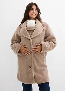 2-in-1 lange zwangerschapsjas met draaginzet, bonprix