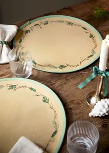 Placemats van biologisch katoen (set van 2), bonprix