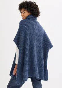 Poncho trui met wol, bonprix