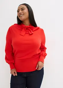 Fijngebreide trui van een viscosemix, bonprix