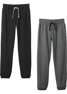 Sweatpants van katoen (set van 2), bonprix
