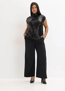 Top met pailletten, bonprix