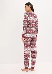 Pyjama van biologisch katoen, bonprix