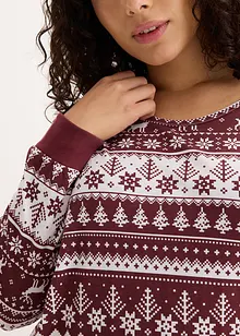 Pyjama van biologisch katoen, bonprix