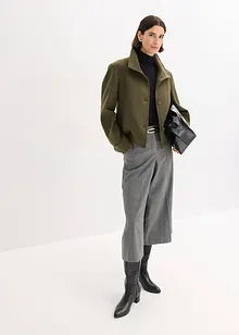 Jas in wollen look, bonprix