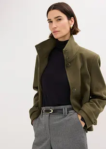 Jas in wollen look, bonprix