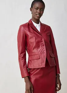 Korte blazer van lamsnappa, bonprix