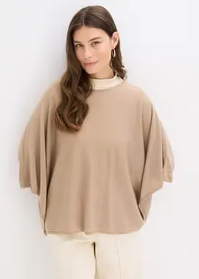Korte wollen poncho, bonprix