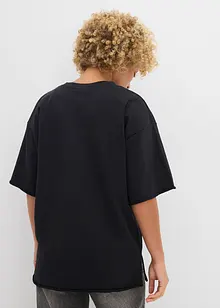 Lang sweatshirt van biologisch katoen, bonprix