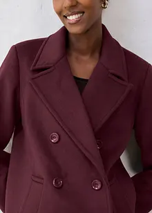 Peacoat in een wolmix, bonprix