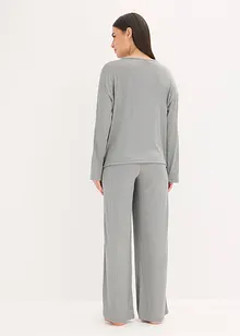 Pyjama van zachte pointelle jersey, bonprix