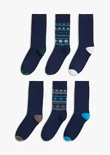 Sokken met biologisch katoen (6 paar), bonprix