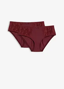Maxislip met fijn kant (set van 2), bonprix