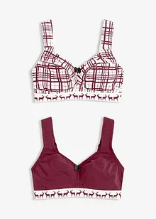 Bh zonder beugels met katoen (set van 2), bonprix