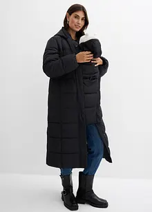 Warme 2-in-1 zwangerschapsjas met draaginzet, bonprix