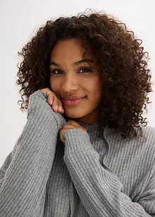 Loungewear huispak van soepele ribstof, oversized, bonprix