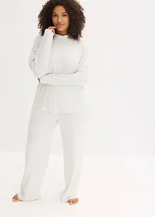 Oversized huispak van zacht ribmateriaal, bonprix