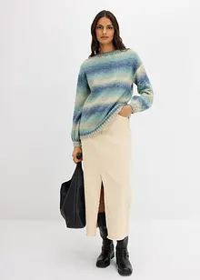 Grof gebreide trui van een zachte wolmix, bonprix