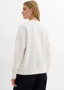 Oversized sweater van biologisch katoen, bonprix