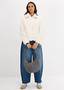 Imitatie bontjas van teddy fleece, bonprix