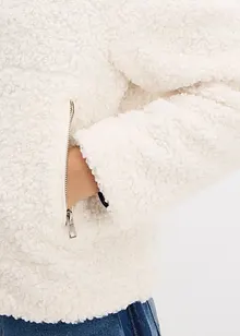 Imitatie bontjas van teddy fleece, bonprix