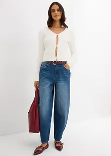 Fijngebreid vest van verengaren, bonprix