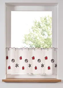 Valletje met geborduurde kerstmotieven, bonprix