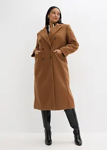 Lange blazerjas met viscose, bonprix