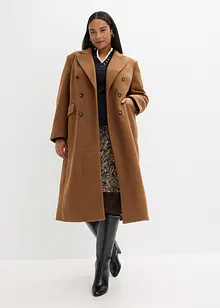 Lange blazerjas met viscose, bonprix