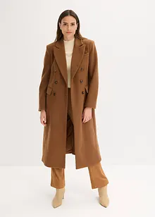 Lange blazerjas met viscose, bonprix