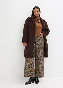 Shirt met viscose en satijnen strik, bonprix