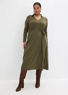 Overhemdjurk met viscose, bonprix