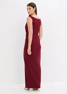 Carmen jurk van gestructureerde crêpe, bonprix