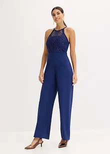 Jumpsuit met kant, bonprix