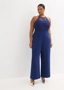 Jumpsuit met kant, bonprix