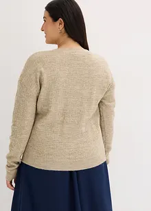 Fijn gebreide trui, bonprix