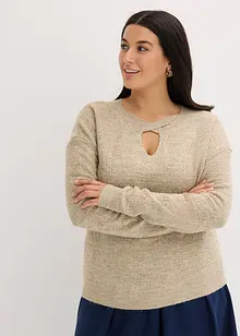 Fijn gebreide trui, bonprix