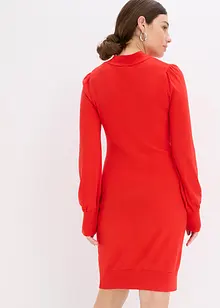 Gebreide jurk in een soepele viscosemix, bonprix