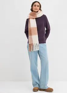 Fijngebreide trui van biologisch katoen, bonprix