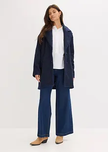 Korte, oversized bouclé jas, bonprix