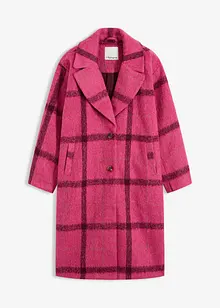 Lange jas in wollen look, bonprix