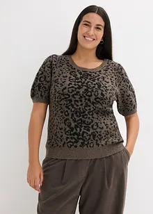 Trui met ballonmouwen, bonprix