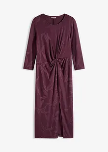 Midi jurk in jacquard, bonprix