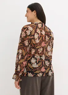 Shirt tuniek van zacht mesh, bonprix