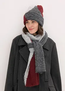 Sjaal en muts (2-dlg. set), bonprix