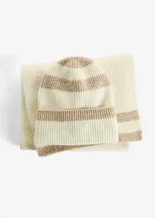Sjaal en muts (2-dlg. set), bonprix