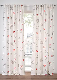 Gordijn met kerstmotief (1 stuk), bonprix
